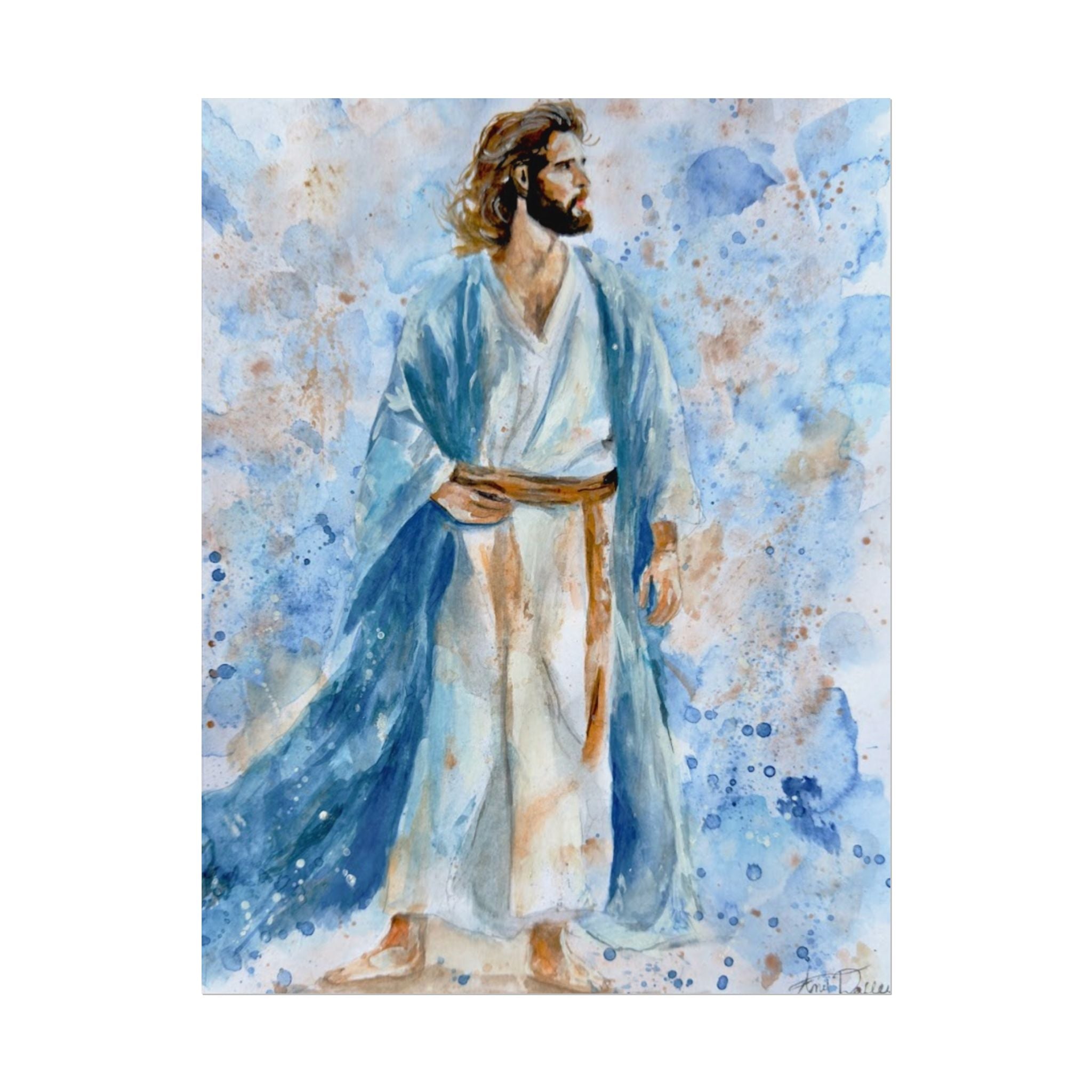 Still, He Stands | Textured Matte Wall Art