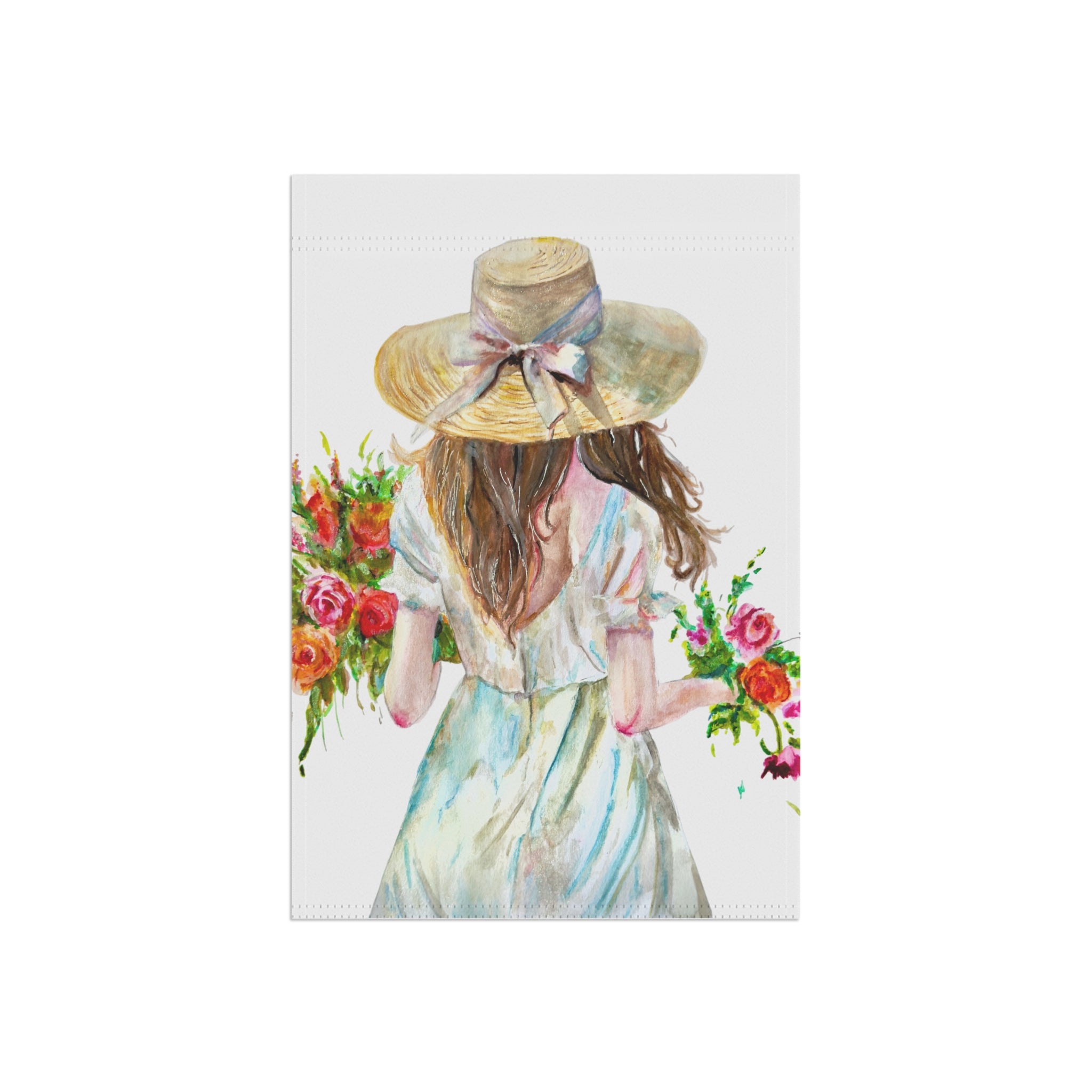 Flowers Garden & House Banner
