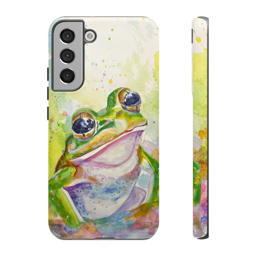 The Frog | Watercolor Protective Phone Case