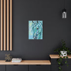 Teal Horse | Canvas Print