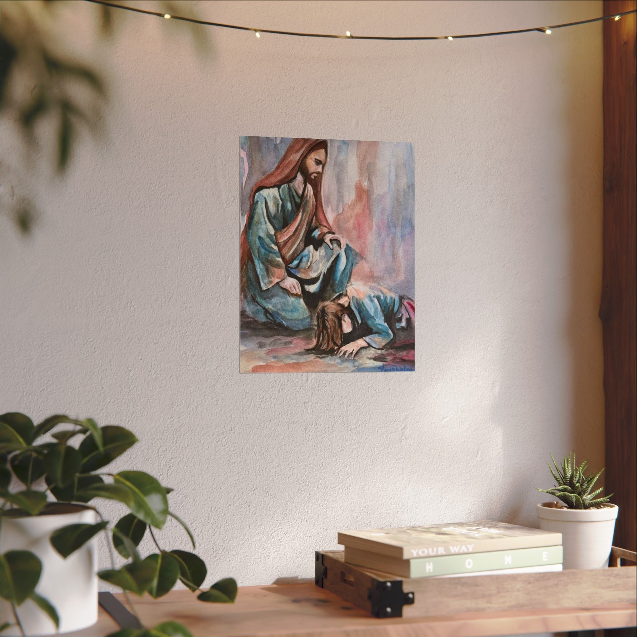 Copy of Still, He Stands | Textured Matte Wall Art