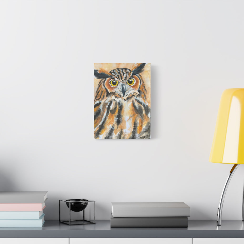 The Horned Owl | Canvas Print