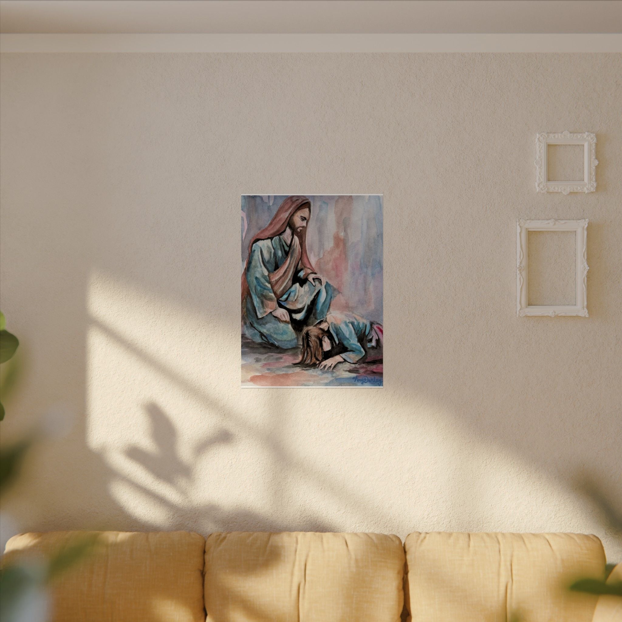 Copy of Still, He Stands | Textured Matte Wall Art