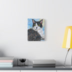 Moose the Tuxedo Cat | Canvas Print