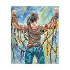 CHAINS | Textured Matte Inspirational Wall Art