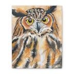 The Horned Owl | Canvas Print