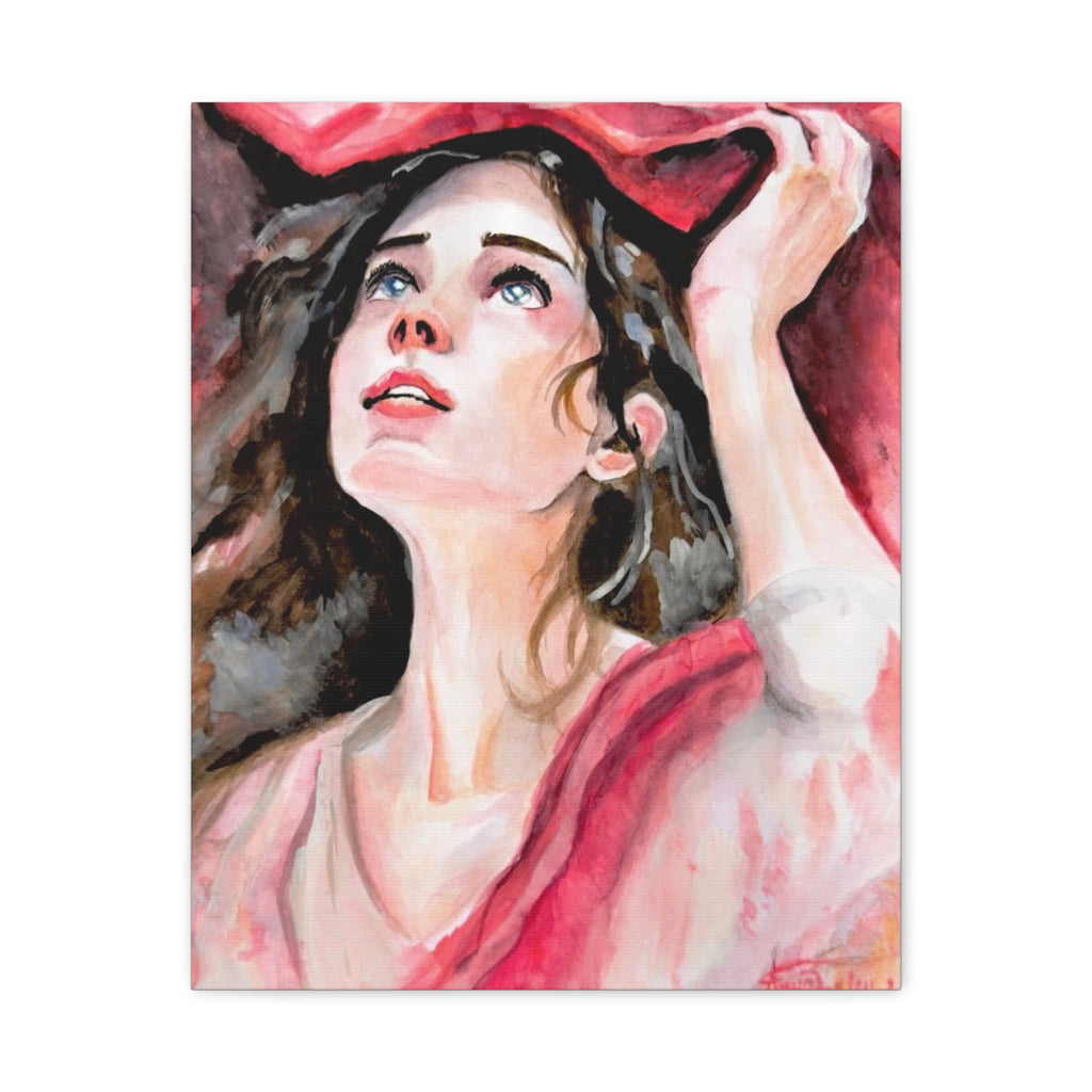 Red Veil | Canvas Print