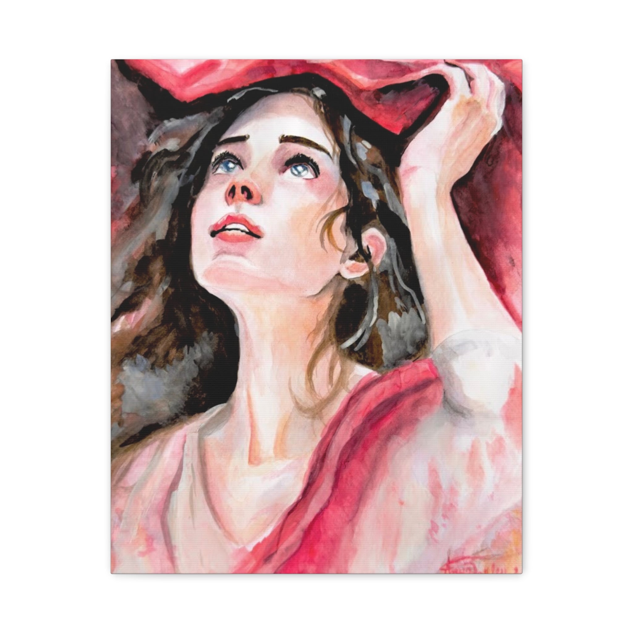 Red Veil | Canvas Print
