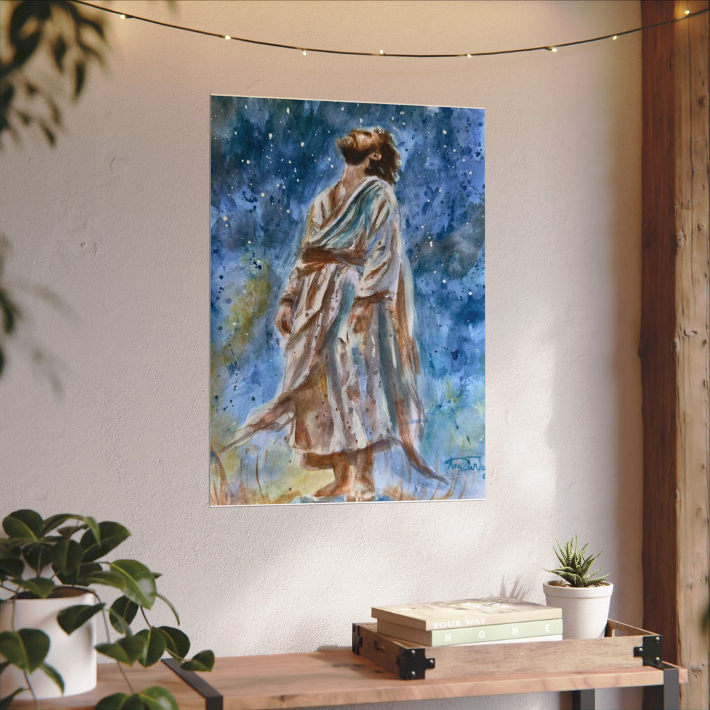 Thy Will | Textured Matte Inspirational Wall Art