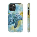 The Manatee | Watercolor Protective Phone Case