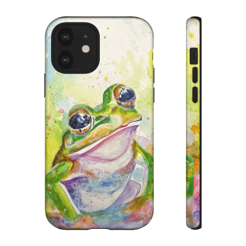 The Frog | Watercolor Protective Phone Case
