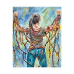 CHAINS | Textured Matte Inspirational Wall Art