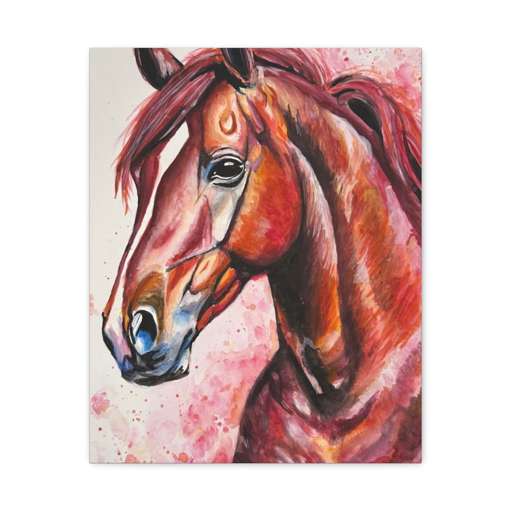 Red Horse | Canvas Print