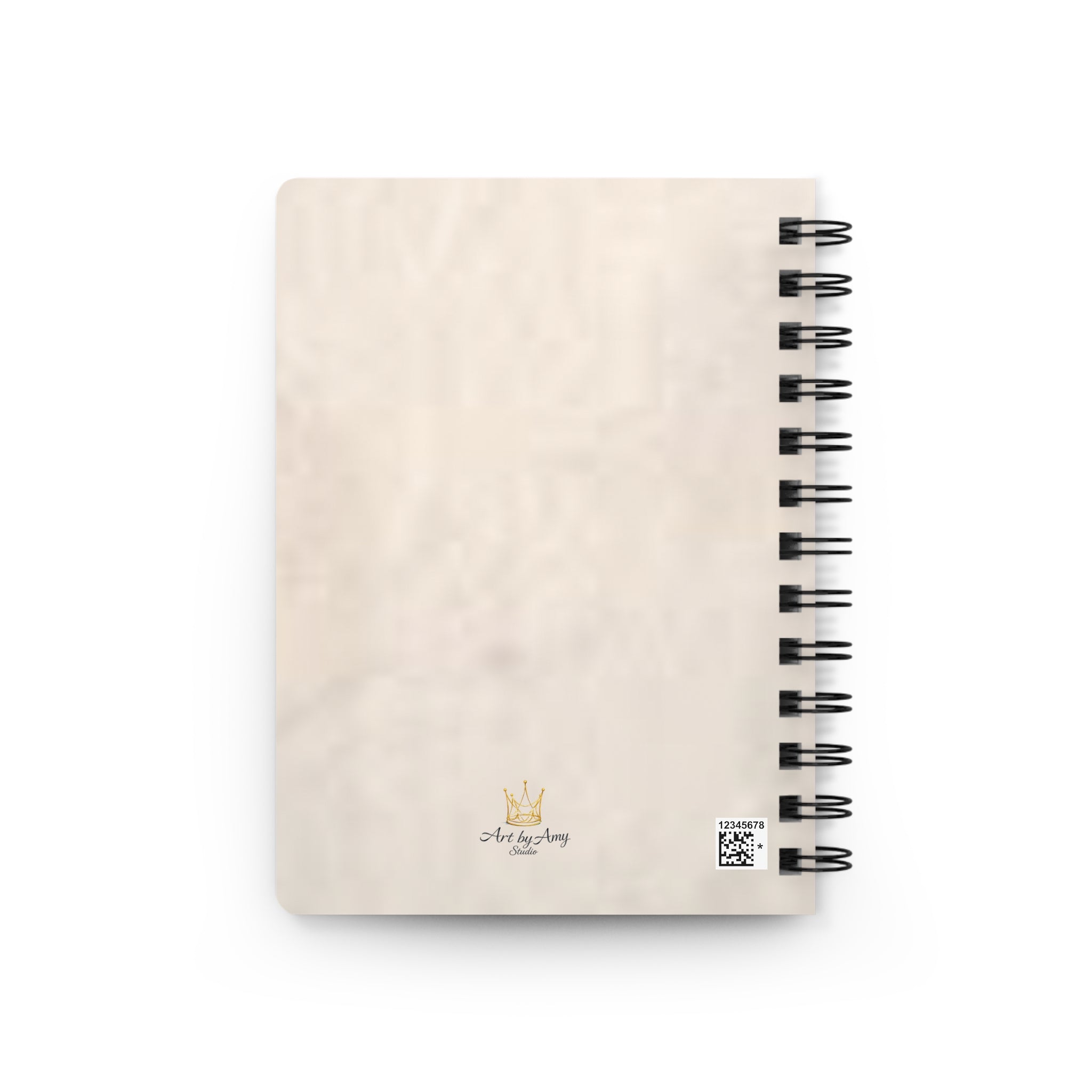 Peace, Be Still | Watercolor Spiral Journal