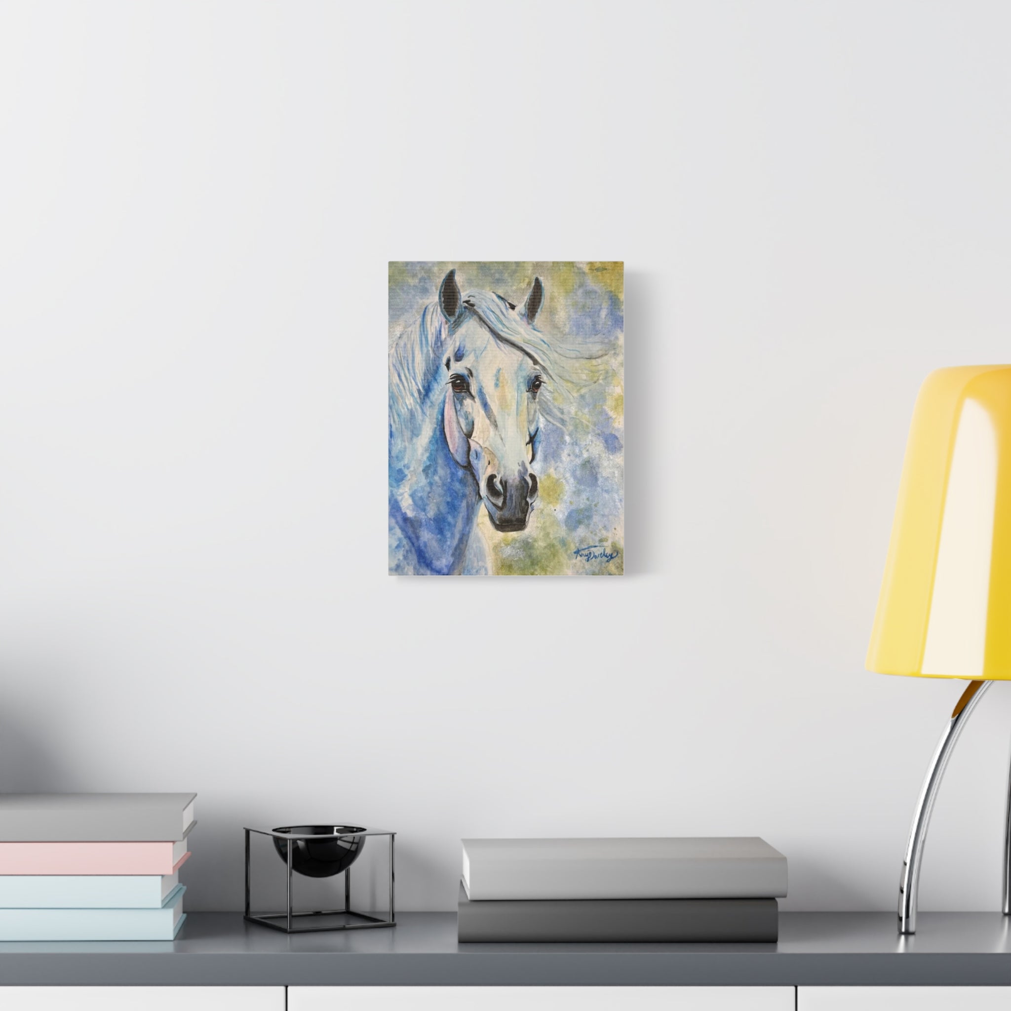 The Blue Horse | Canvas Print