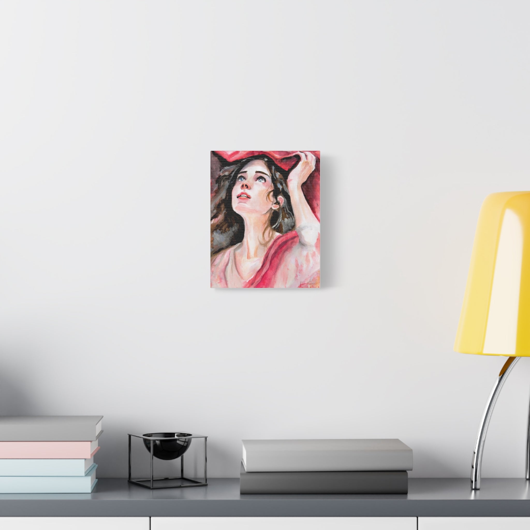 Red Veil | Canvas Print