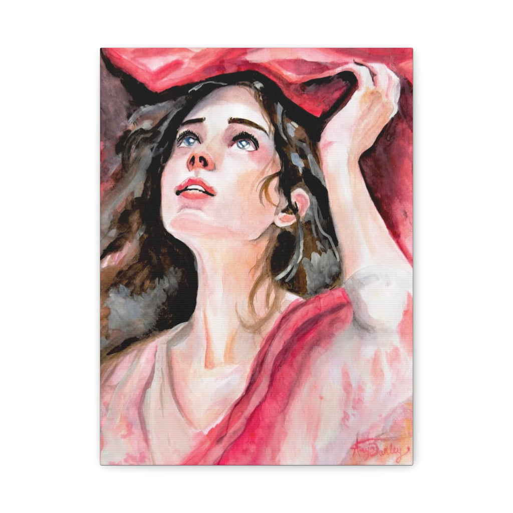 Red Veil | Canvas Print