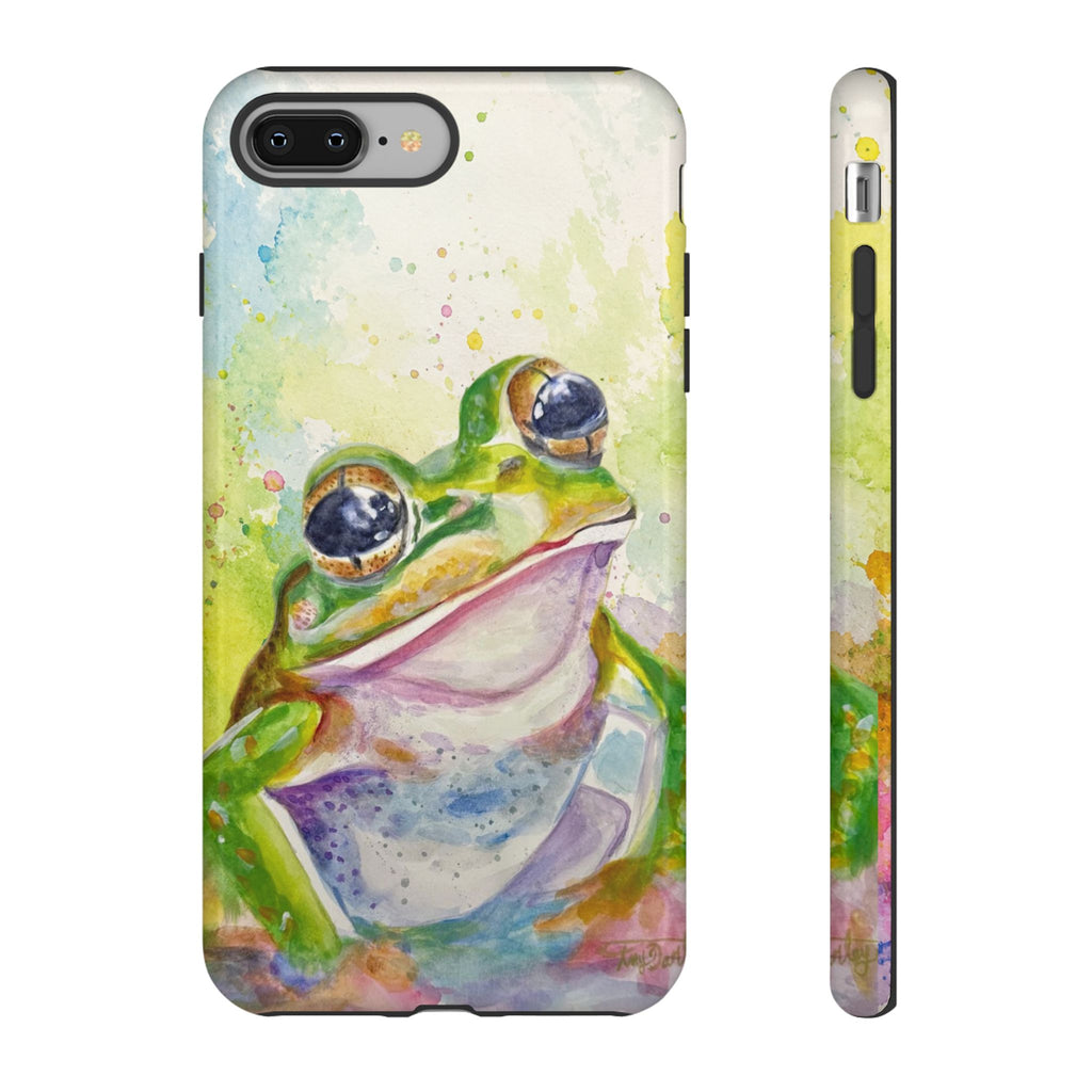 The Frog | Watercolor Protective Phone Case