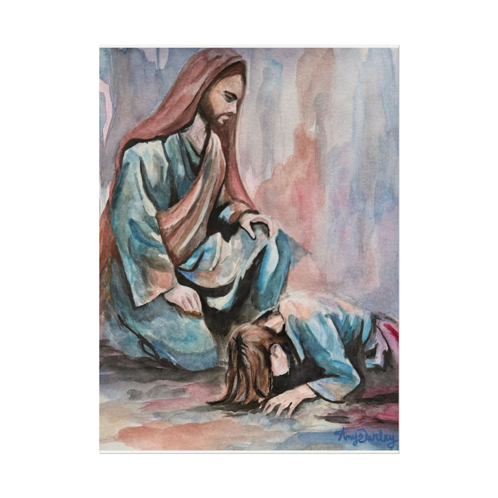 Copy of Still, He Stands | Textured Matte Wall Art