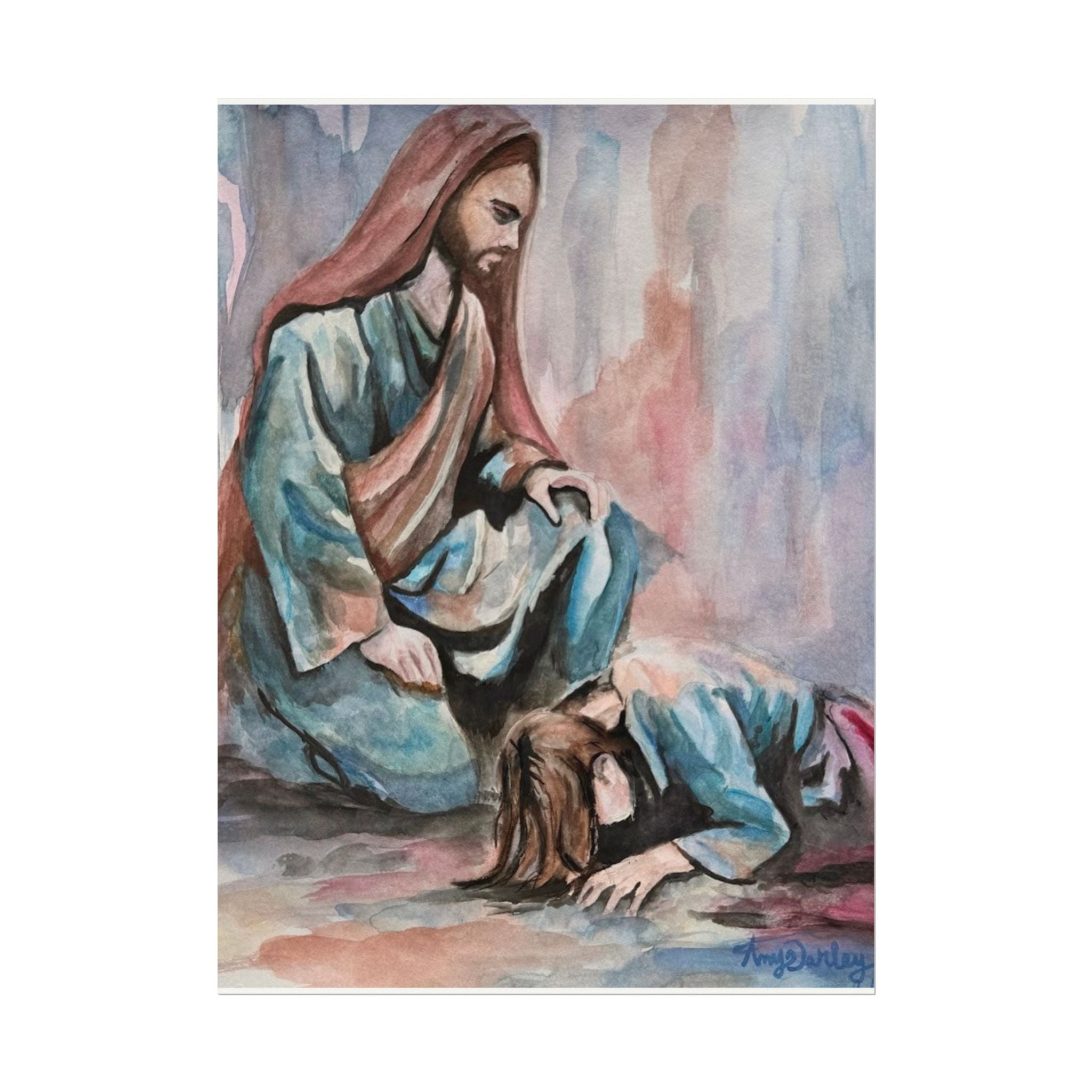 Copy of Still, He Stands | Textured Matte Wall Art