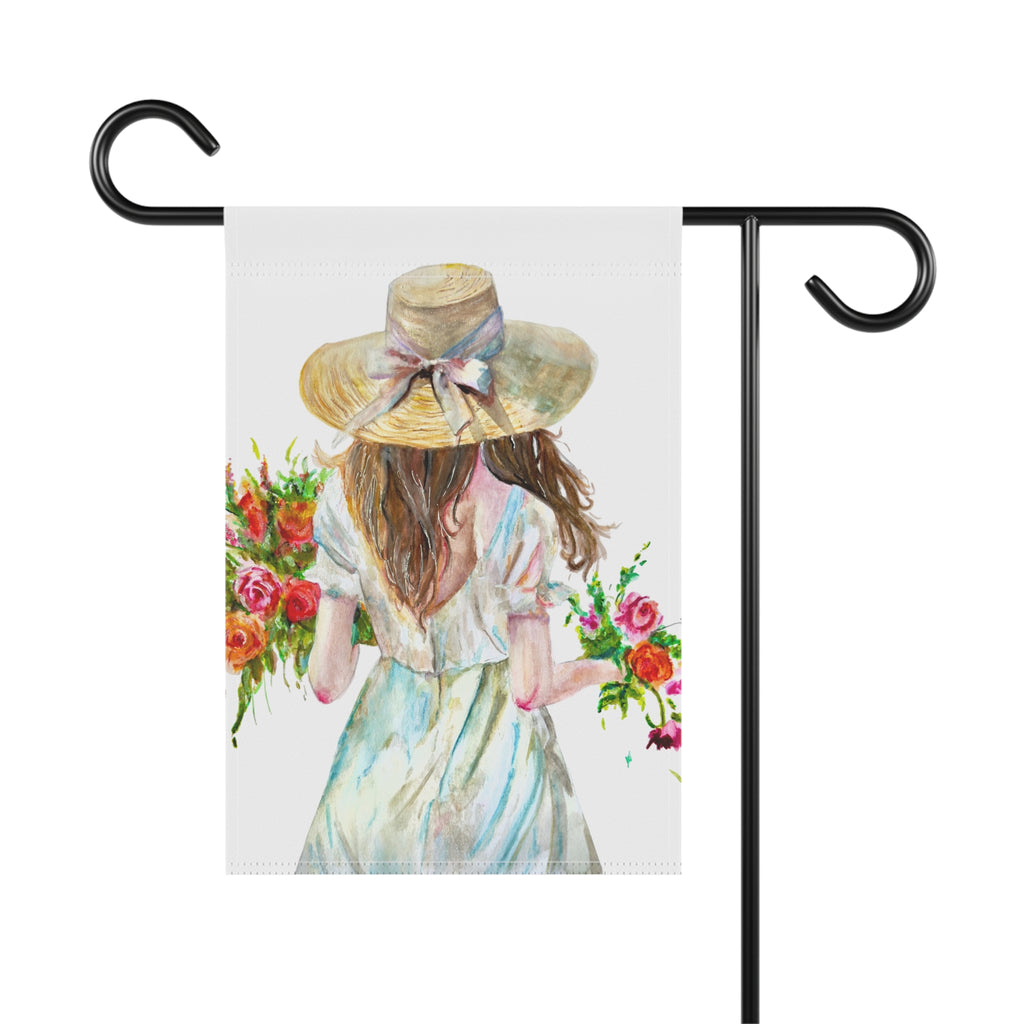 Flowers Garden & House Banner
