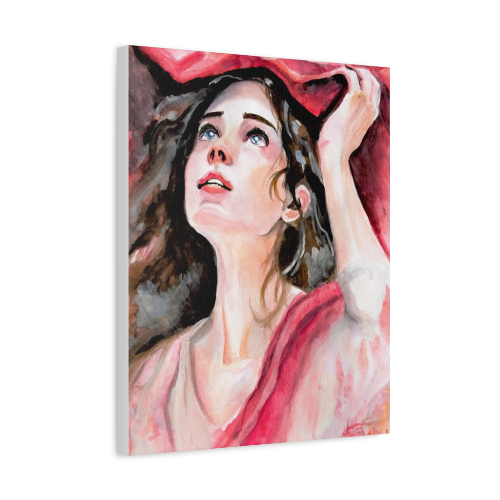 Red Veil | Canvas Print
