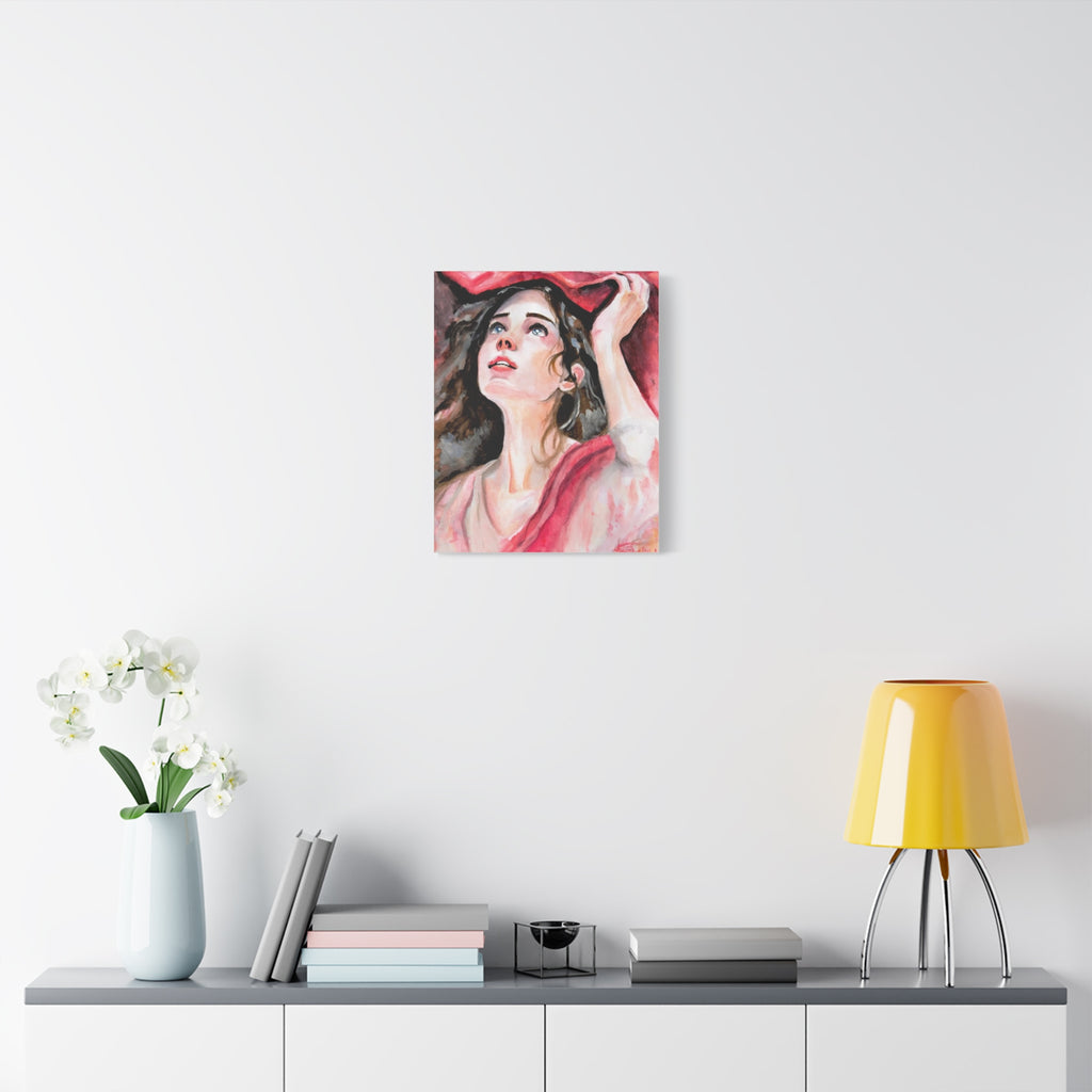 Red Veil | Canvas Print