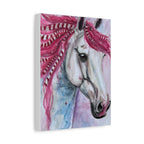 The Candy Cane Horse | Canvas Print