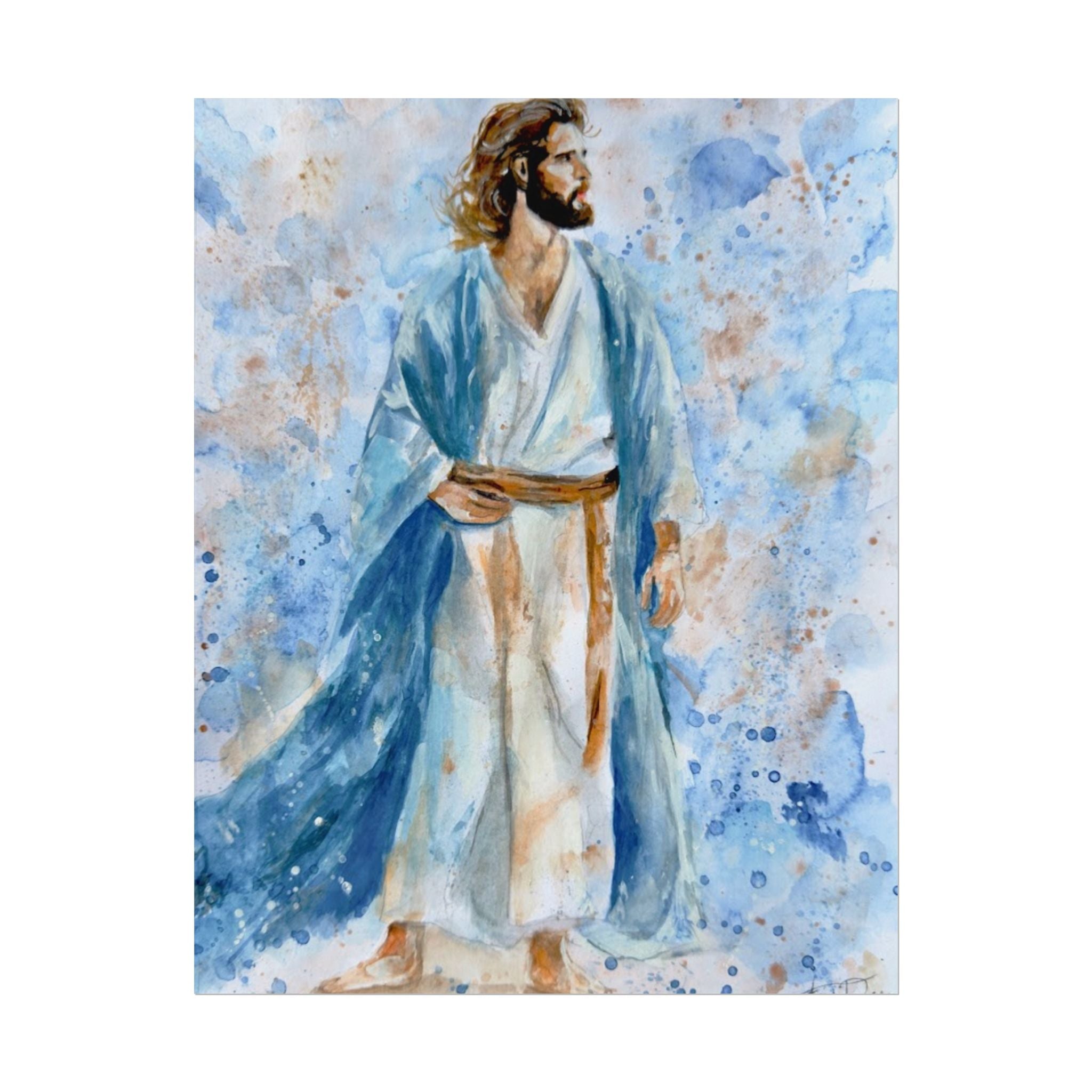 Still, He Stands | Textured Matte Wall Art