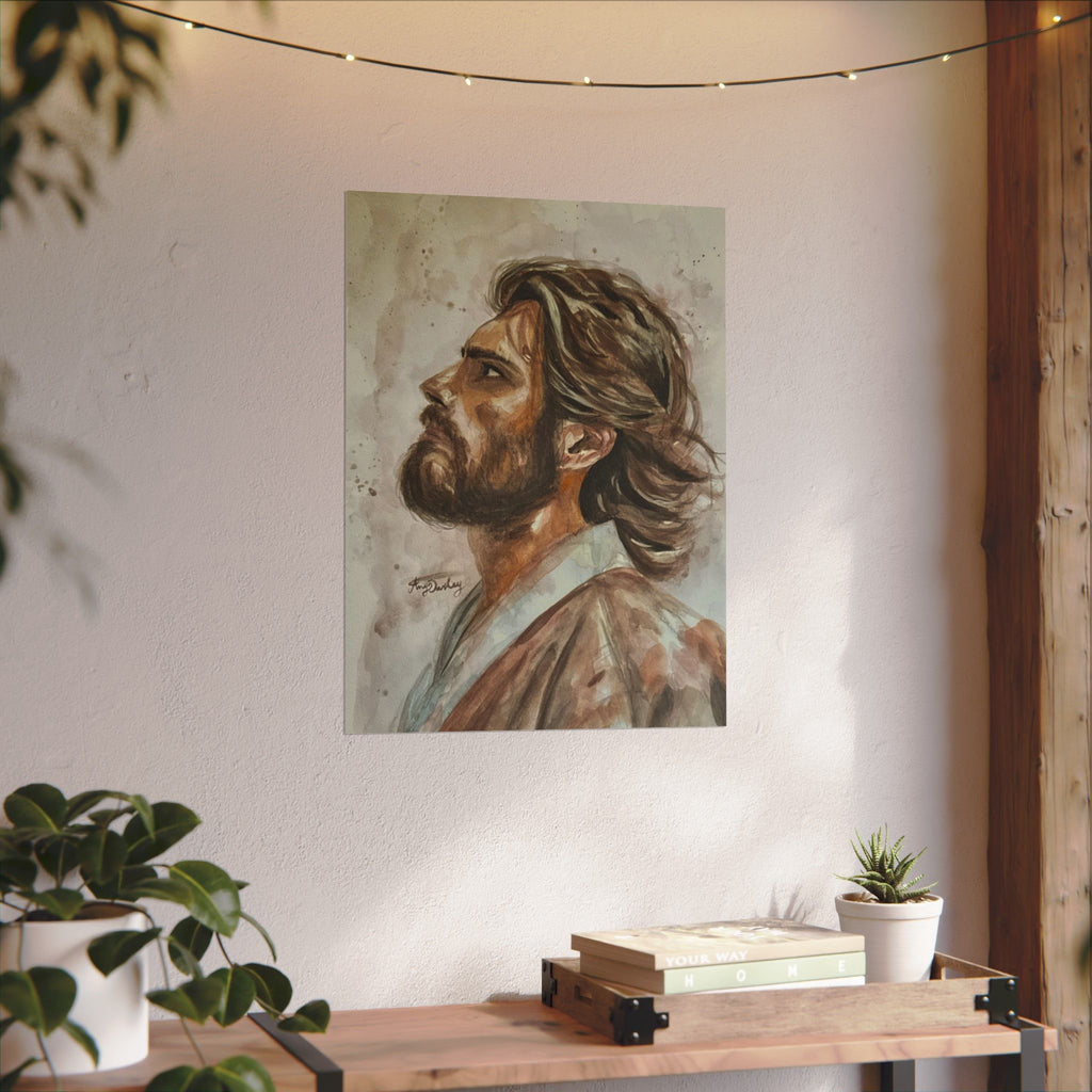Copy of Copy of Copy of Still, He Stands | Textured Matte Wall Art