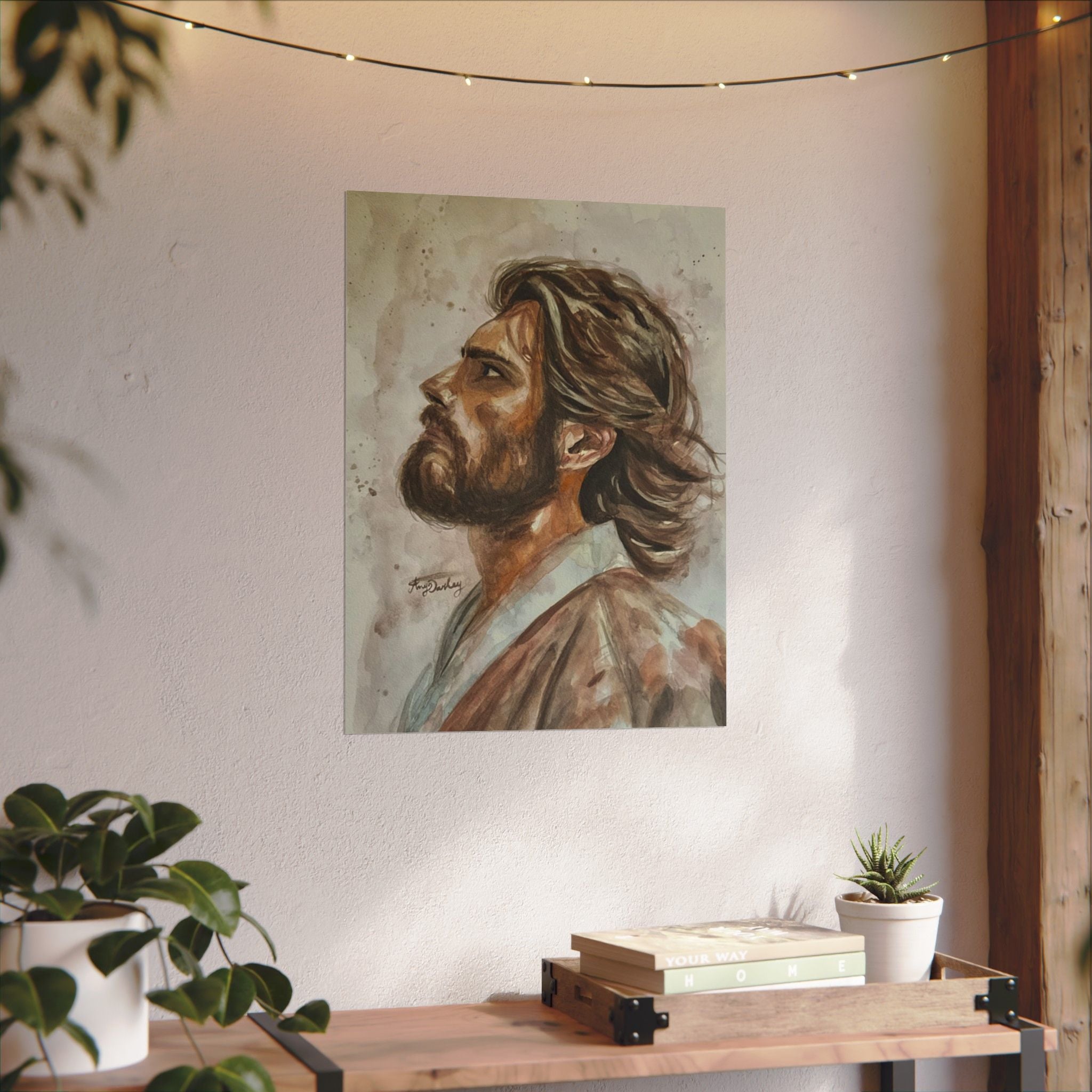 Copy of Copy of Copy of Still, He Stands | Textured Matte Wall Art