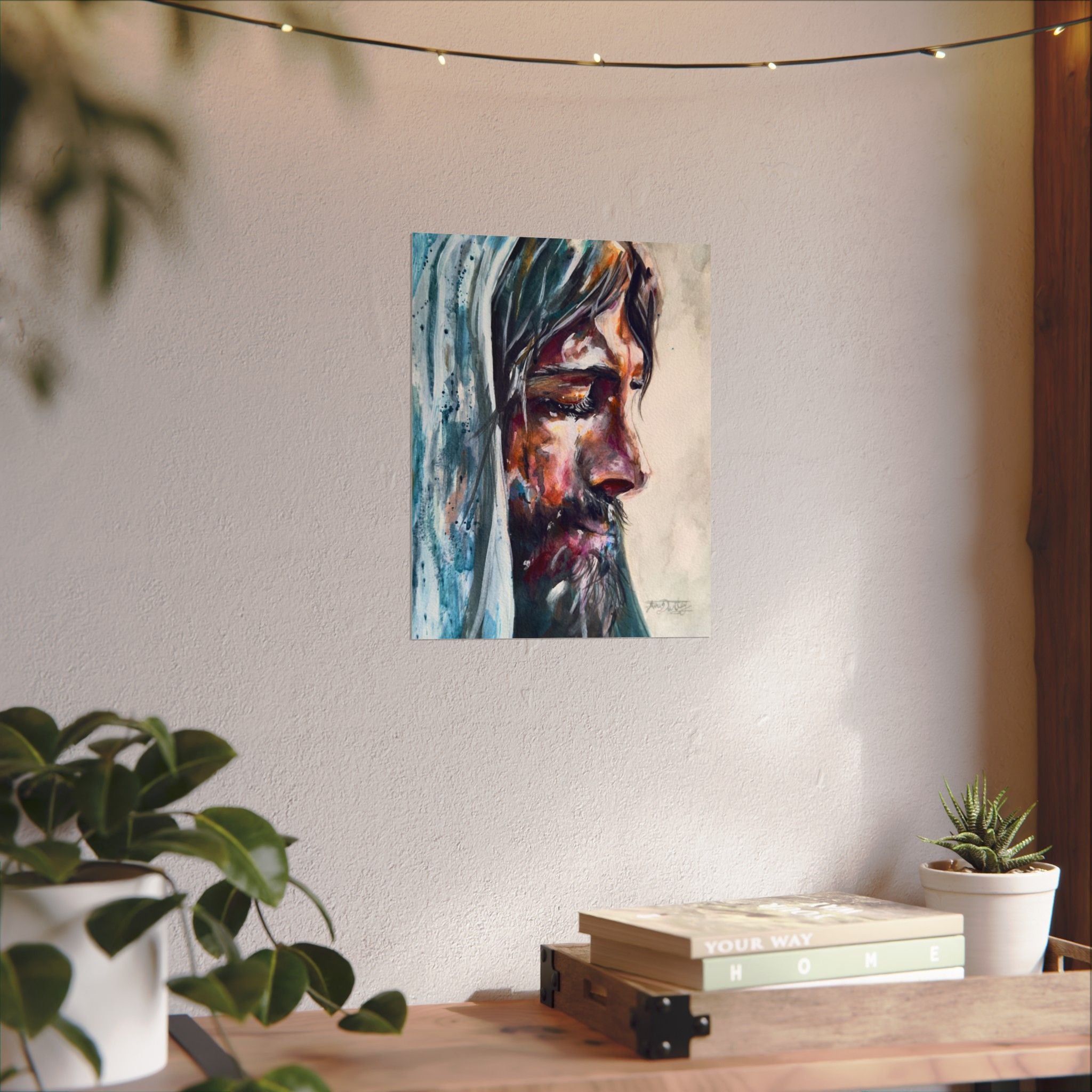 Peace, Be Still | Textured Matte Wall Art