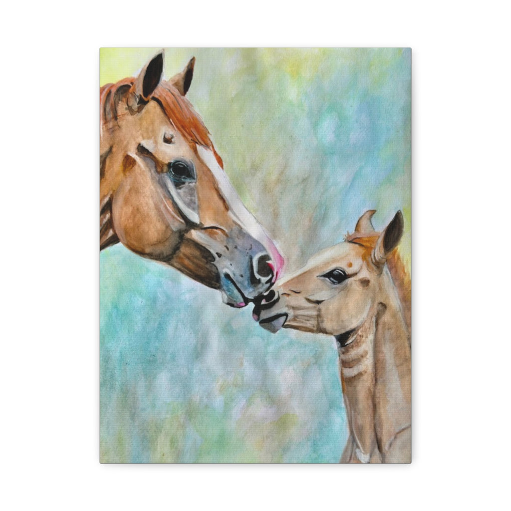 Mare and Foal | Canvas Print