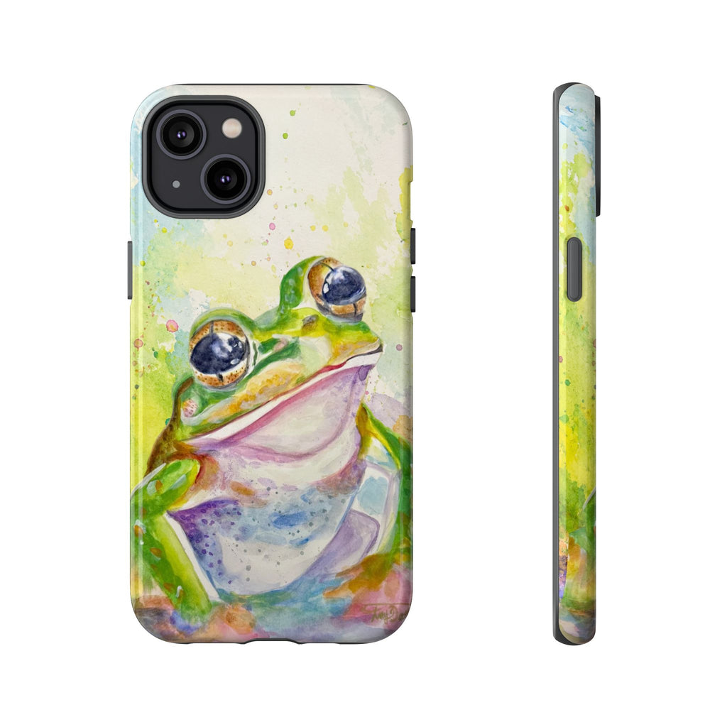 The Frog | Watercolor Protective Phone Case