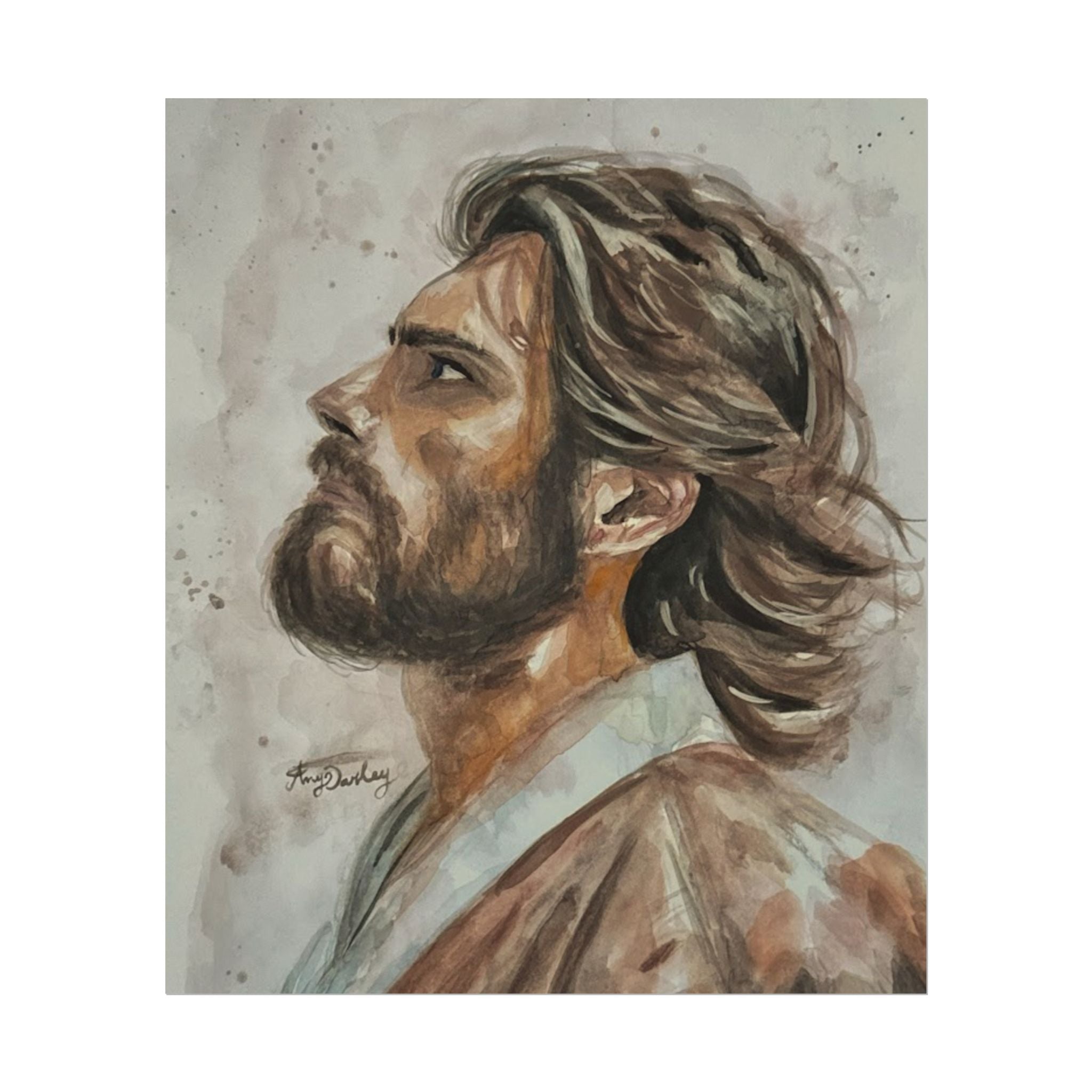 Copy of Copy of Copy of Still, He Stands | Textured Matte Wall Art