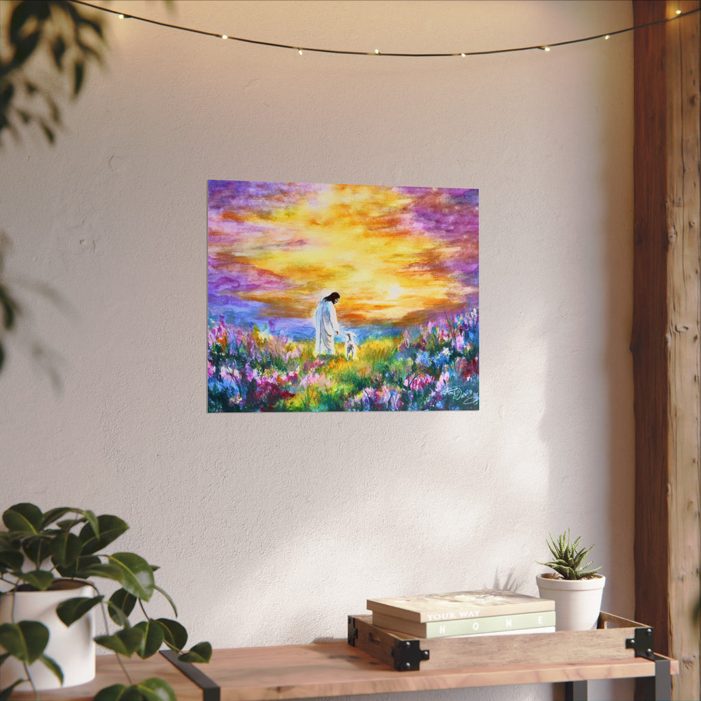 Homeward Bound | Textured Matte Inspirational Wall Art