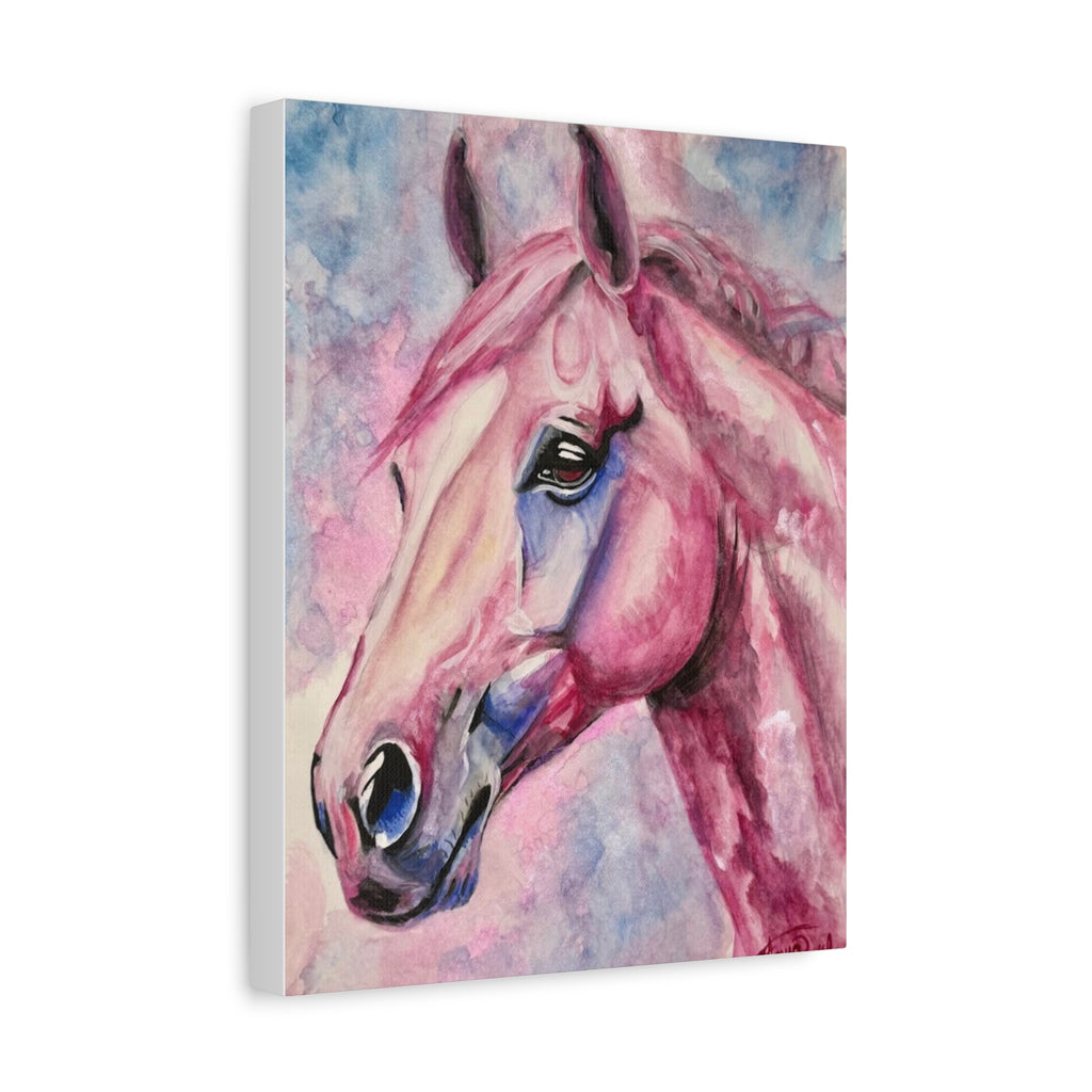 Pink Horse | Canvas Print