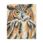 The Horned Owl | Canvas Print