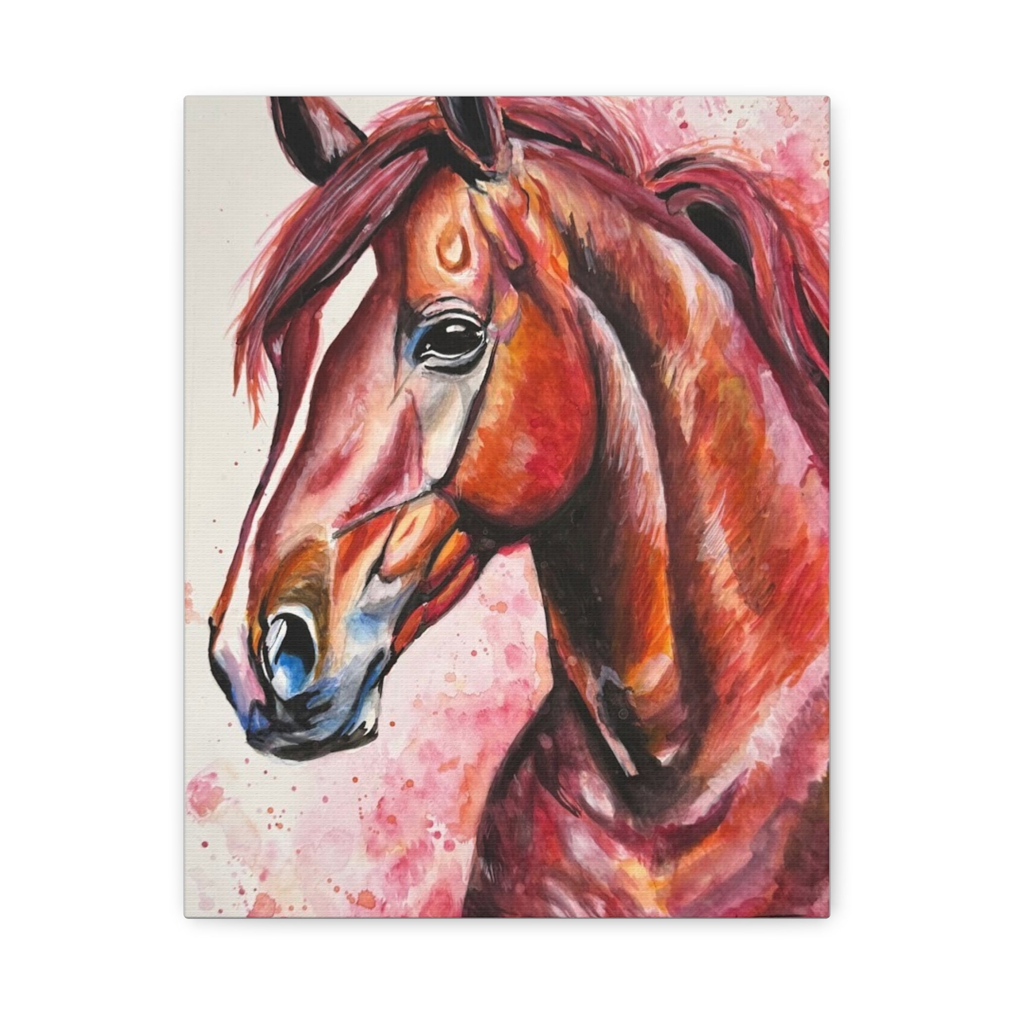 Red Horse | Canvas Print