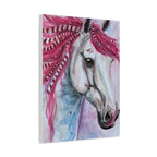 The Candy Cane Horse | Canvas Print