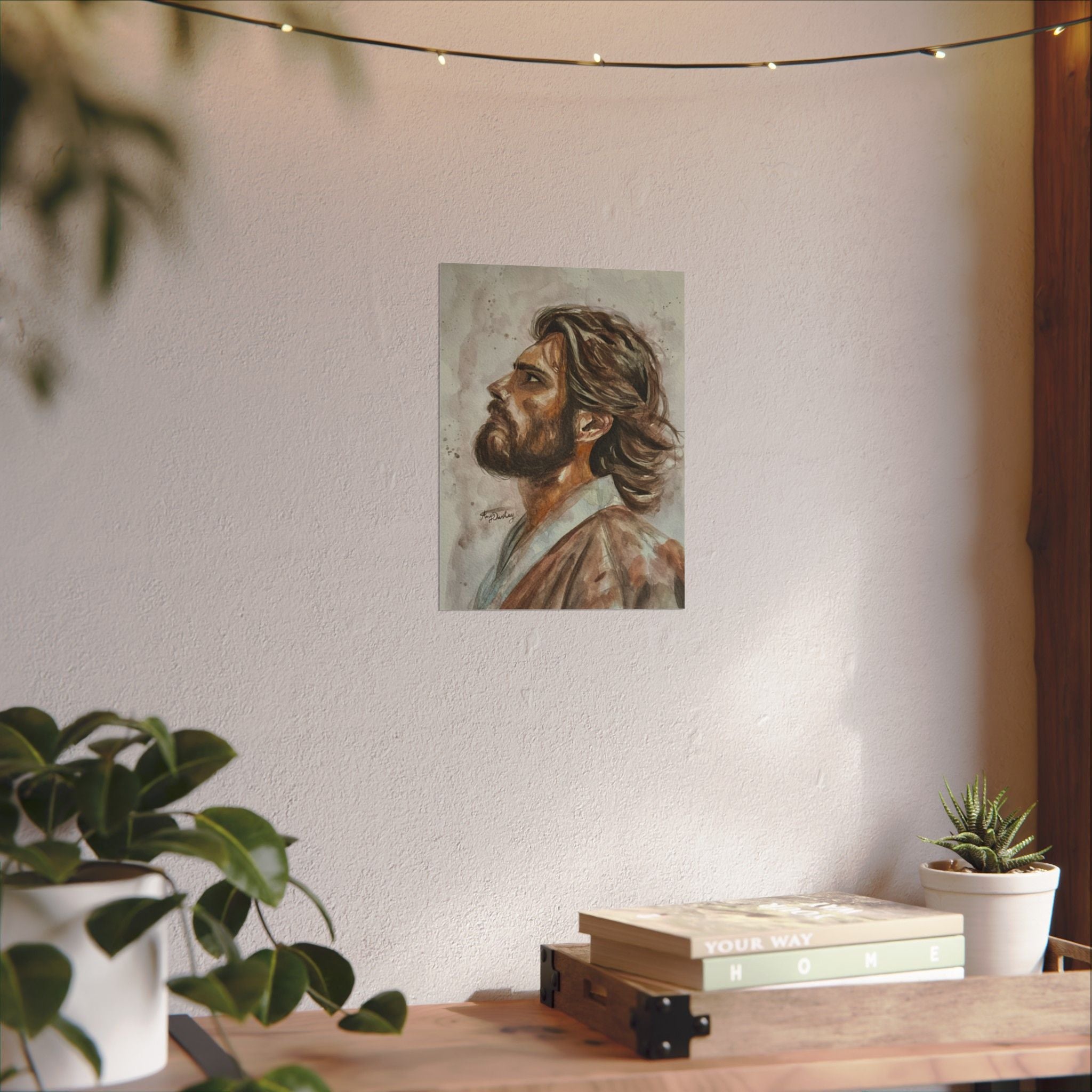 Copy of Copy of Copy of Still, He Stands | Textured Matte Wall Art