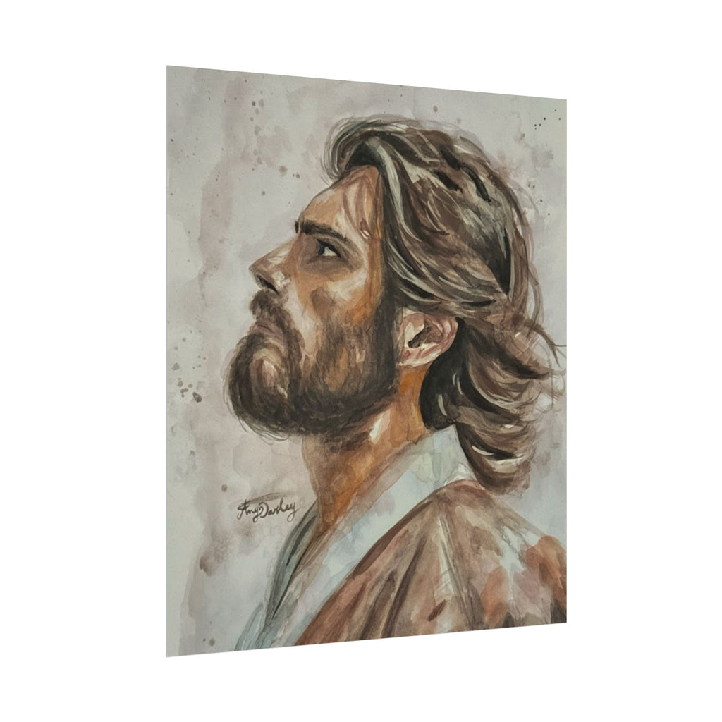Copy of Copy of Copy of Still, He Stands | Textured Matte Wall Art