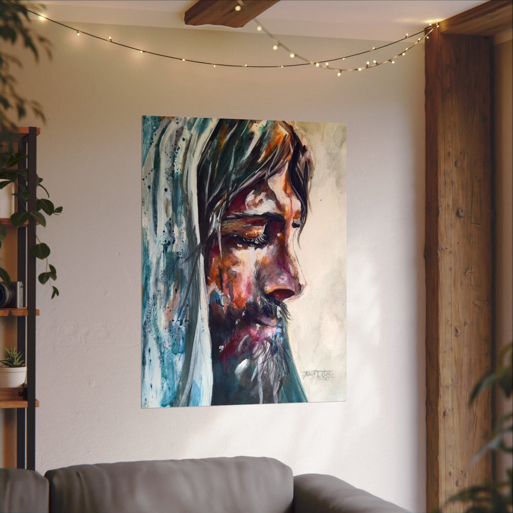 Peace, Be Still | Textured Matte Wall Art