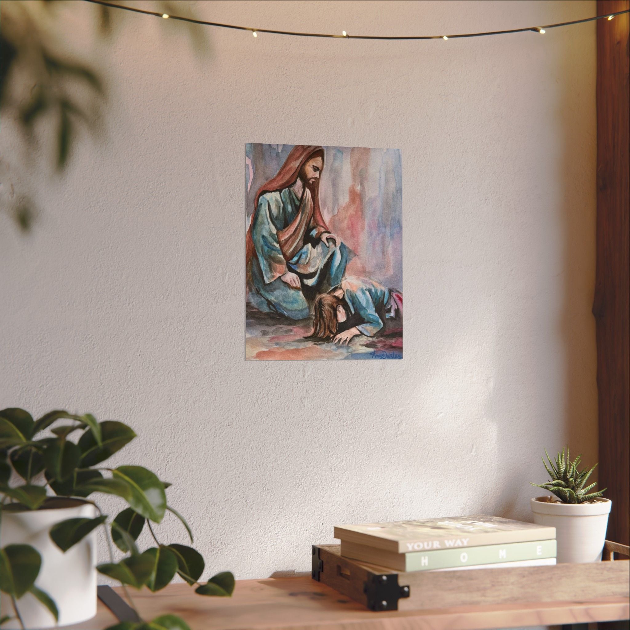 Copy of Still, He Stands | Textured Matte Wall Art