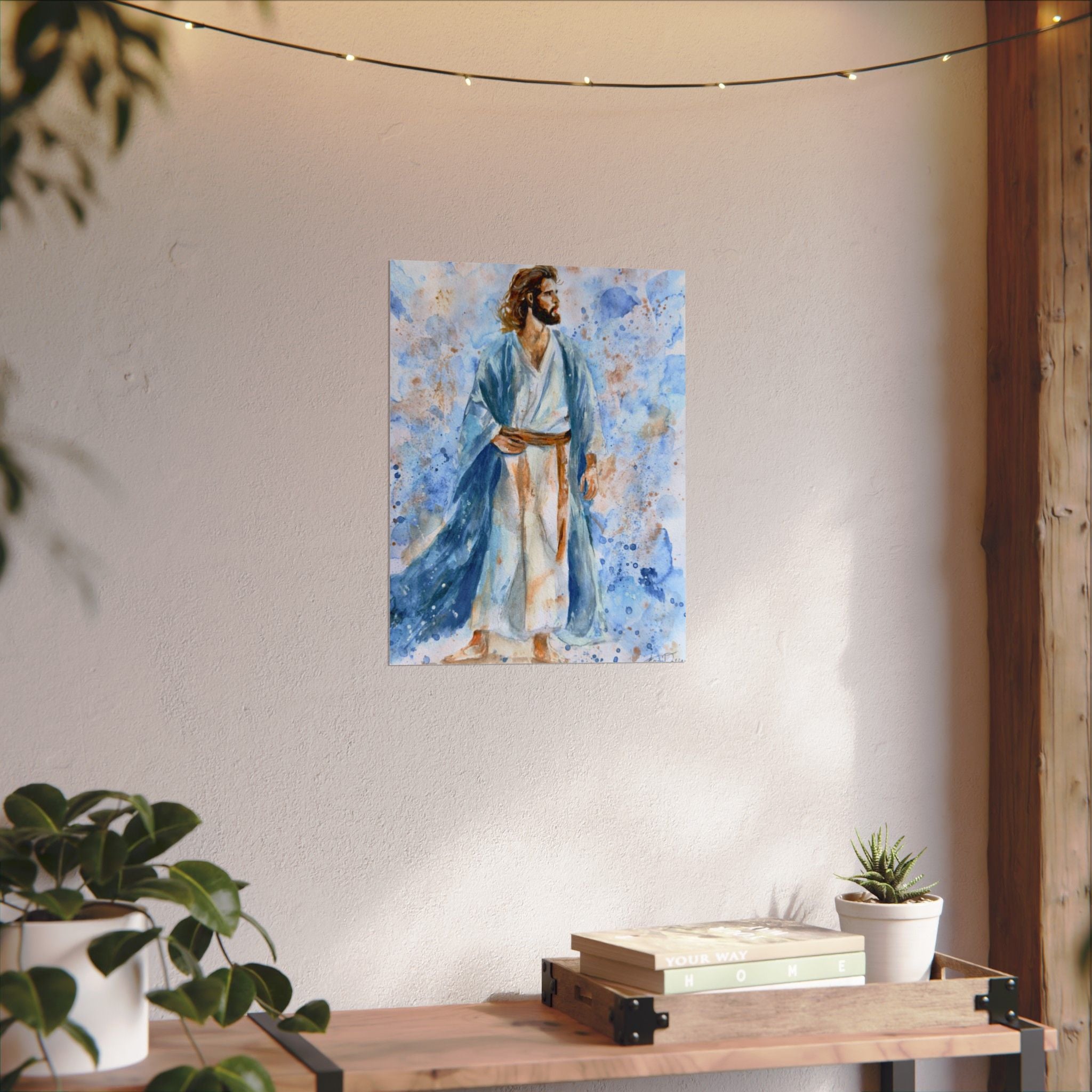 Still, He Stands | Textured Matte Wall Art