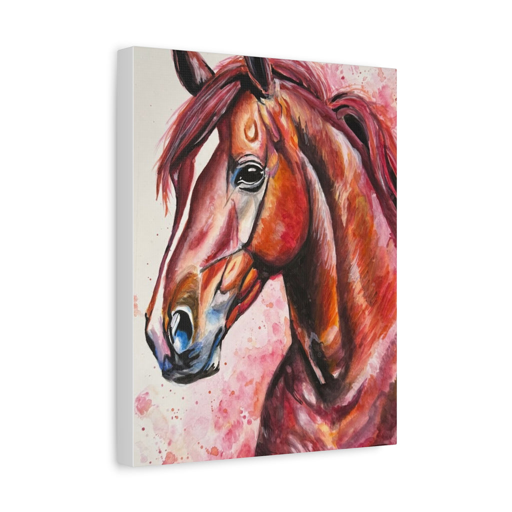 Red Horse | Canvas Print