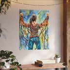 CHAINS | Textured Matte Inspirational Wall Art