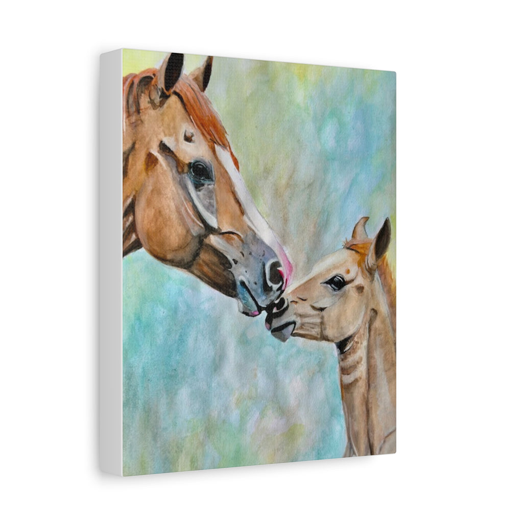 Mare and Foal | Canvas Print