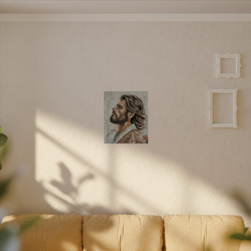 Copy of Copy of Copy of Still, He Stands | Textured Matte Wall Art
