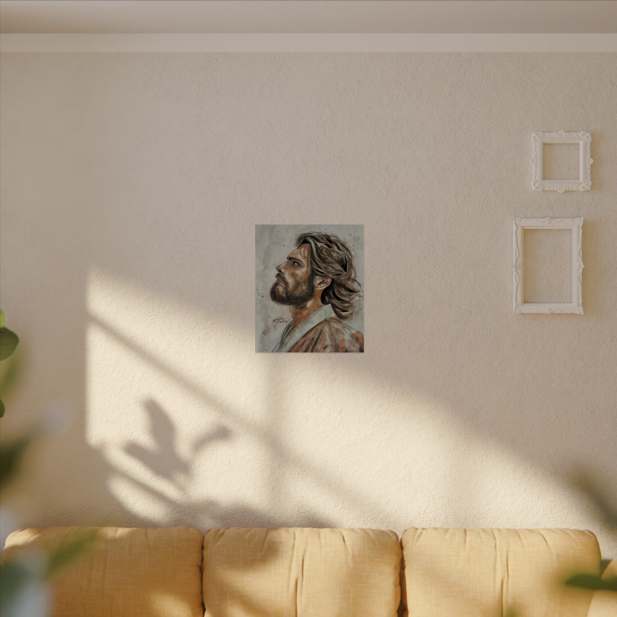 Copy of Copy of Copy of Still, He Stands | Textured Matte Wall Art
